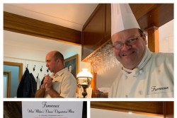 Ian talking cheese at Furneaux